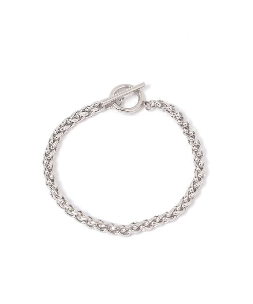 LOWRYS FARM 【MEN】CHAIN BRACELET ホワイト メンズ ローリーズファーム 117905 and ST アンドエスティ(旧ドットエスティ) LOWRYS FARM 【MEN】CHAIN BRACELET ホワイト メンズ ローリーズファーム 117905 and ST アンドエスティ(旧ドットエスティ)
