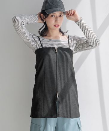 【 専用 】LOWRYS FARM ナカワタZIPベスト LOWRYS FARM｜ナカワタZIPベスト | Rakuten Fashion(楽天