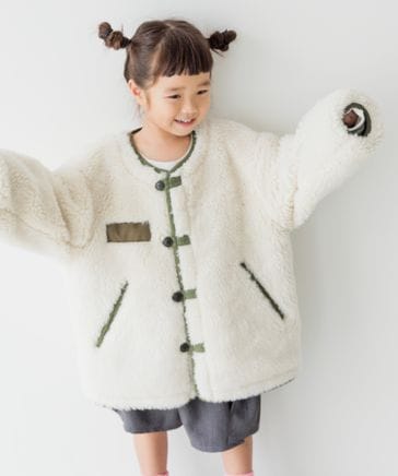 LOWRYS FARM - ローリーズファーム　ミリタリーボアコート LOWRYS FARM（ローリーズファーム）の「ミリタリーボアコート