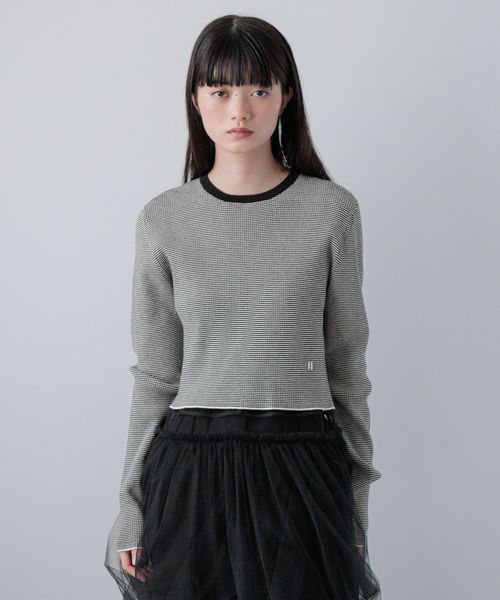 LOWRYS FARM 【yuw】リブクロップドニットプルオーバー ライトグレー FREE スペシャルライン ローリーズファーム 133734 and ST アンドエスティ(旧ドットエスティ) LOWRYS FARM 【yuw】リブクロップドニットプルオーバー ライトグレー FREE スペシャルライン ローリーズファーム 133734 and ST アンドエスティ(旧ドットエスティ)