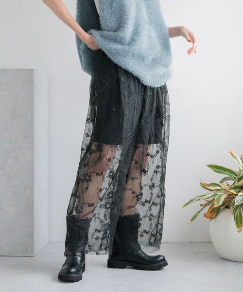 LOWRYS FARM アソートレイヤードパンツ ライトグレー FREE ウィメンズボトムス ローリーズファーム 136330 and ST アンドエスティ(旧ドットエスティ) LOWRYS FARM アソートレイヤードパンツ ライトグレー FREE ウィメンズボトムス ローリーズファーム 136330 and ST アンドエスティ(旧ドットエスティ)