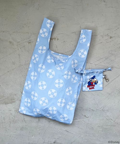 LOWRYS FARM 【Me%】【Disney】巾着エコバッグ ライトブルー ウィメンズグッズ_MP ローリーズファーム 137610 and ST アンドエスティ(旧ドットエスティ) LOWRYS FARM 【Me%】【Disney】巾着エコバッグ ライトブルー ウィメンズグッズ_MP ローリーズファーム 137610 and ST アンドエスティ(旧ドットエスティ)