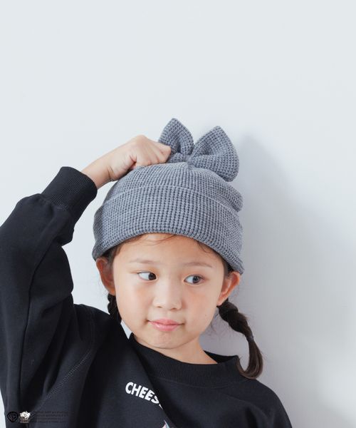 LOWRYS FARM 【KIDS】リボンニットワッチ チャコールグレー キッズ ローリーズファーム 143693 and ST アンドエスティ(旧ドットエスティ) LOWRYS FARM 【KIDS】リボンニットワッチ チャコールグレー キッズ ローリーズファーム 143693 and ST アンドエスティ(旧ドットエスティ)