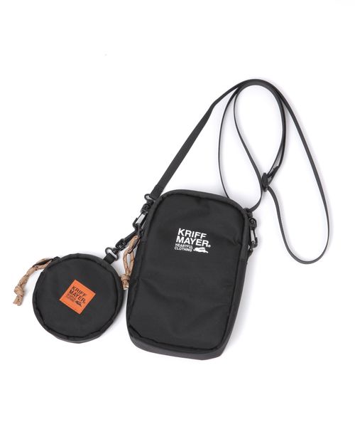LOWRYS FARM 【UNISEX】KRIFF MAYERポーチショルダ−BAG ブラック メンズ ローリーズファーム 143976 and ST アンドエスティ(旧ドットエスティ) LOWRYS FARM 【UNISEX】KRIFF MAYERポーチショルダ−BAG ブラック メンズ ローリーズファーム 143976 and ST アンドエスティ(旧ドットエスティ)