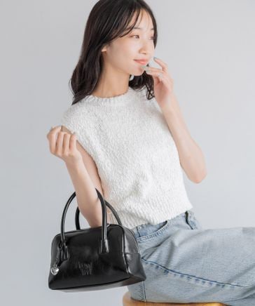 一点限り】ドゥロワー ボストンバッグ HAYASHIGO ばけ 