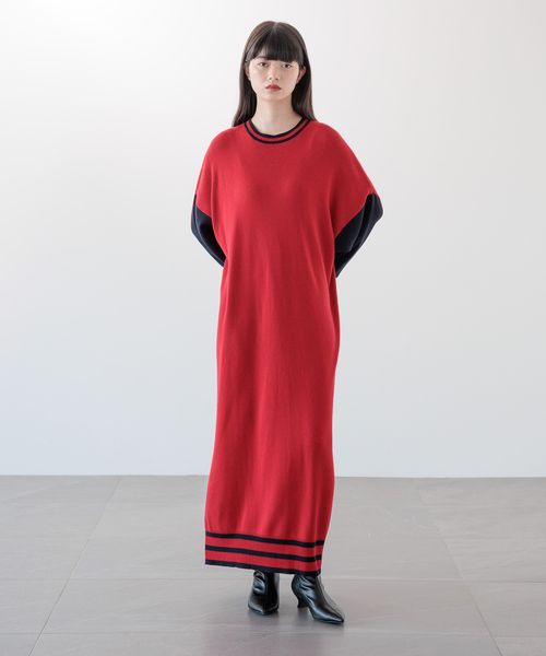 LOWRYS FARM 【yuw】マリンラインニットワンピース レッド FREE スペシャルライン ローリーズファーム 146832 and ST アンドエスティ(旧ドットエスティ) LOWRYS FARM 【yuw】マリンラインニットワンピース レッド FREE スペシャルライン ローリーズファーム 146832 and ST アンドエスティ(旧ドットエスティ)