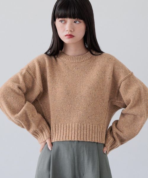 LOWRYS FARM 【yuw】MIXネップクロップドプルオーバー オレンジ FREE スペシャルライン ローリーズファーム 148850 and ST アンドエスティ(旧ドットエスティ) LOWRYS FARM 【yuw】MIXネップクロップドプルオーバー オレンジ FREE スペシャルライン ローリーズファーム 148850 and ST アンドエスティ(旧ドットエスティ)