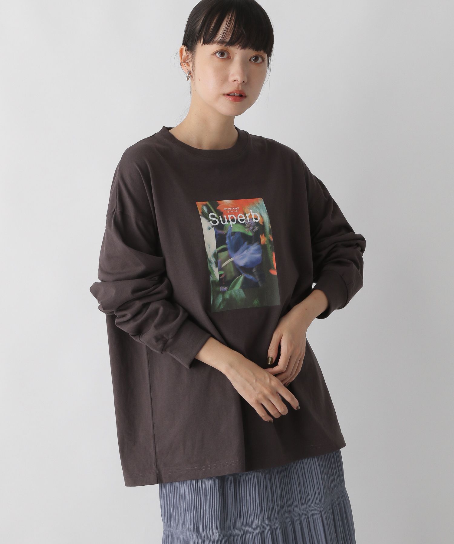 22market????YARフォトロンT - Tシャツ(長袖/七分)