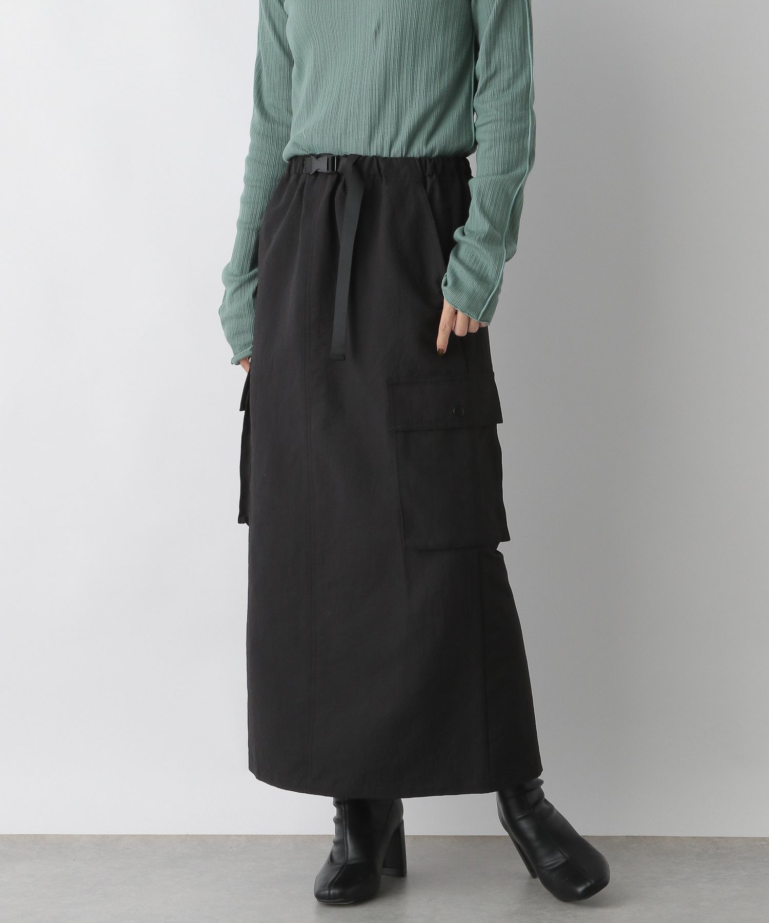 ミリタリーサイドポケットスカート | [公式]ローリーズファーム 