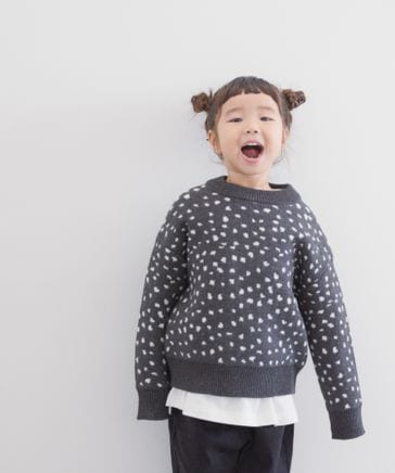 LOWRYS FARM ドットニット LOWRYS FARM｜ドットJQニットプルオーバーLS | Rakuten Fashion(楽天