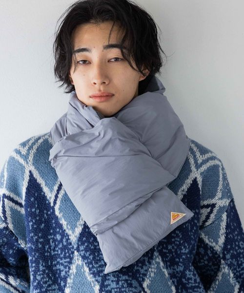 LOWRYS FARM 【MEN】KELTYナカワタマフラー ライトブルー メンズ ローリーズファーム 204958 and ST アンドエスティ(旧ドットエスティ) LOWRYS FARM 【MEN】KELTYナカワタマフラー ライトブルー メンズ ローリーズファーム 204958 and ST アンドエスティ(旧ドットエスティ)