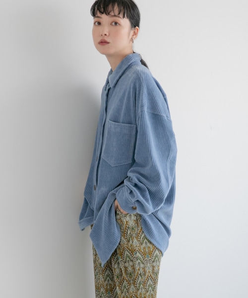 コーデュロイオーバーシャツｌｓ 公式 ローリーズファーム Lowrys Farm 通販