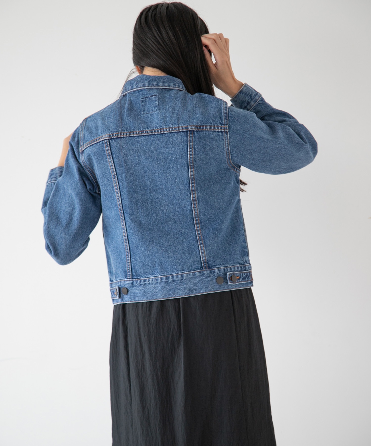 female jeans jacket
