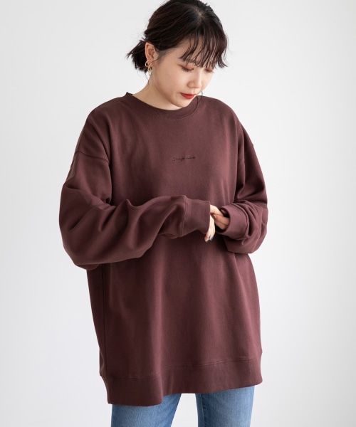 【UNISEX】ＵＳＡウラケロゴクルー＊ Ｍ