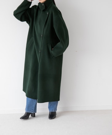 【yuw】W RIVER STAND COAT