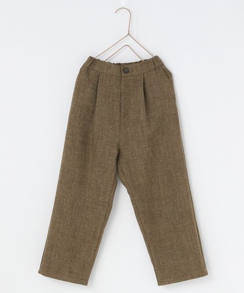 LOWRYS FARM 【KIDS】メランジツイルストレートパンツ ブラウン キッズ ローリーズファーム 241024 and ST アンドエスティ(旧ドットエスティ) LOWRYS FARM 【KIDS】メランジツイルストレートパンツ ブラウン キッズ ローリーズファーム 241024 and ST アンドエスティ(旧ドットエスティ)