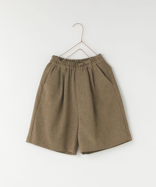 LOWRYS FARM 【KIDS】ホップサックハーフパンツ ブラウン キッズ ローリーズファーム 241751 and ST アンドエスティ(旧ドットエスティ) LOWRYS FARM 【KIDS】ホップサックハーフパンツ ブラウン キッズ ローリーズファーム 241751 and ST アンドエスティ(旧ドットエスティ)