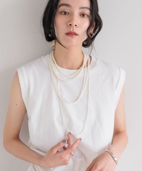 LOWRYS FARM パールタレンネックレス オフホワイト ウィメンズグッズ ローリーズファーム 249411 and ST アンドエスティ(旧ドットエスティ) LOWRYS FARM パールタレンネックレス オフホワイト ウィメンズグッズ ローリーズファーム 249411 and ST アンドエスティ(旧ドットエスティ)