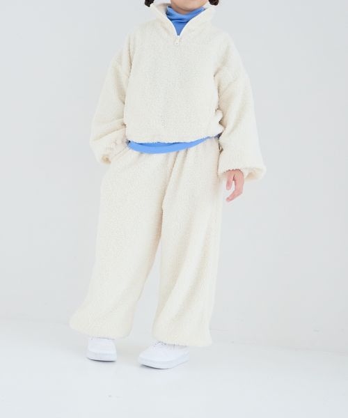 LOWRYS FARM 【KIDS】ボアジョグパンツ ナチュラル キッズ ローリーズファーム 250930 and ST アンドエスティ(旧ドットエスティ) LOWRYS FARM 【KIDS】ボアジョグパンツ ナチュラル キッズ ローリーズファーム 250930 and ST アンドエスティ(旧ドットエスティ)