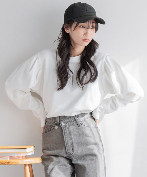 LOWRYS FARM パワショルウラケプルオーバー オフホワイト FREE ウィメンズインナー ローリーズファーム 252822 and ST アンドエスティ(旧ドットエスティ) LOWRYS FARM パワショルウラケプルオーバー オフホワイト FREE ウィメンズインナー ローリーズファーム 252822 and ST アンドエスティ(旧ドットエスティ)