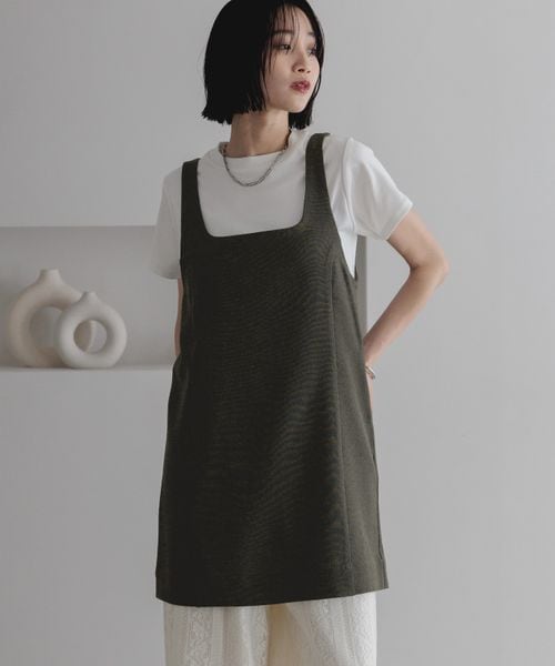 LOWRYS FARM ホップサックノースリチュニック シルバー FREE ウィメンズインナー ローリーズファーム 252830 and ST アンドエスティ(旧ドットエスティ) LOWRYS FARM ホップサックノースリチュニック シルバー FREE ウィメンズインナー ローリーズファーム 252830 and ST アンドエスティ(旧ドットエスティ)