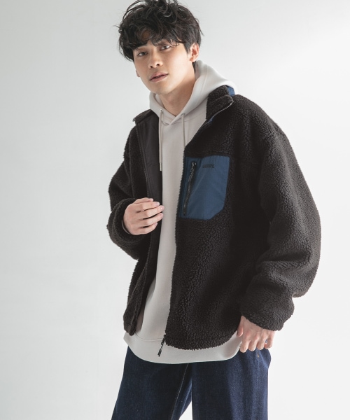 【UNISEX】ＧＥＲＲＹボアジップジャケット