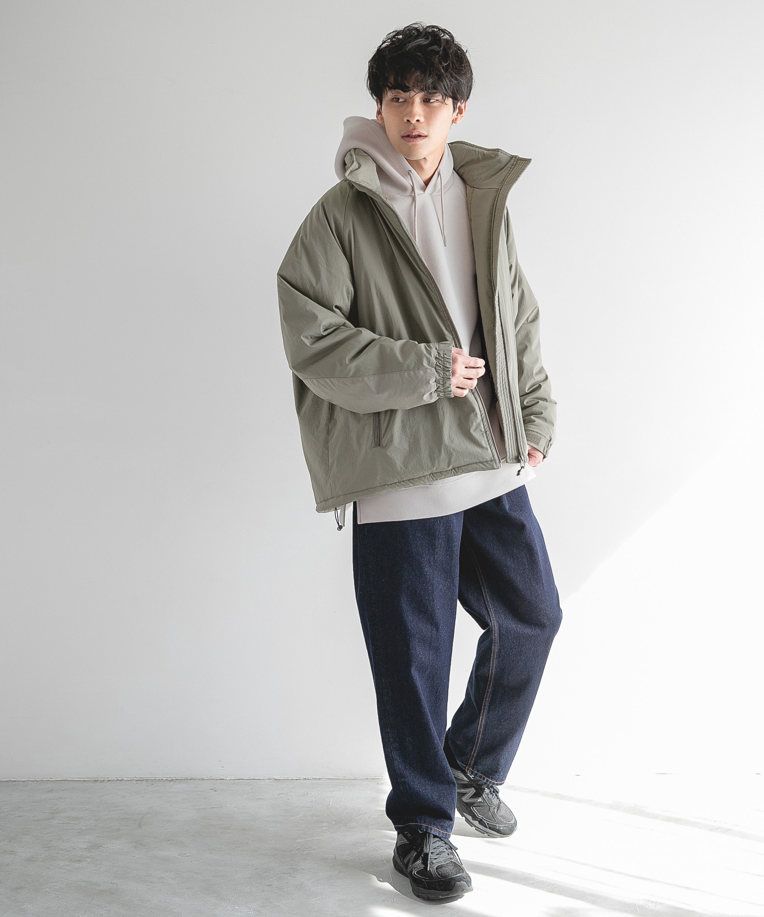 【MENS】ＧＥＲＲＹショートフードジャケット