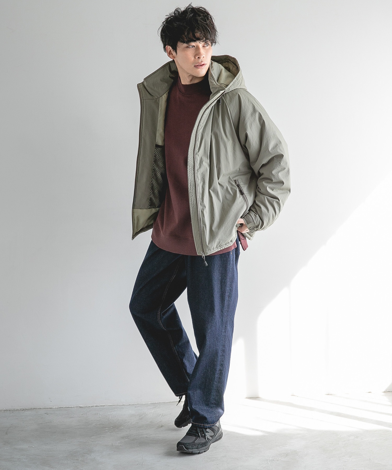 【MENS】ＧＥＲＲＹショートフードジャケット