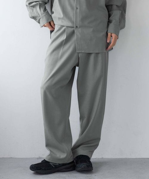 LOWRYS FARM 【MENS】【SETUP可能】TWILLワイドパンツ グレー L メンズ ローリーズファーム 260076 and ST アンドエスティ(旧ドットエスティ) LOWRYS FARM 【MENS】【SETUP可能】TWILLワイドパンツ グレー L メンズ ローリーズファーム 260076 and ST アンドエスティ(旧ドットエスティ)