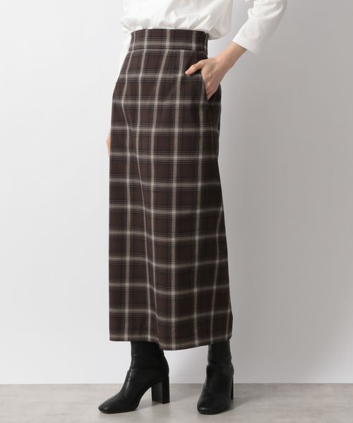 【Drawer】チェックタイトスカート
