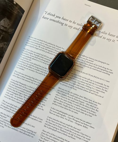 Apple Watch クリアバンド クリアベルト 透明 41mm