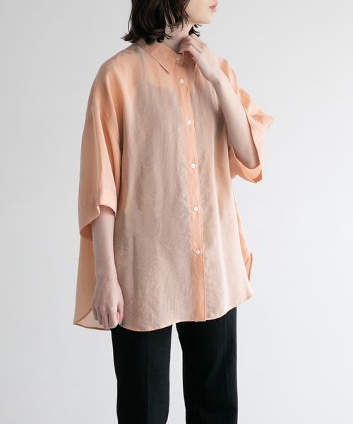 【yuw】シアーシャツ