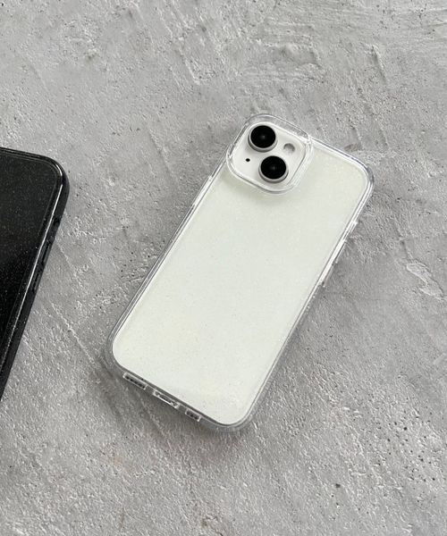 LOWRYS FARM 【Me%】【iPhone15対応】クリアラメiPhoneケース オフホワイト ウィメンズグッズ_MP ローリーズファーム 282529 and ST アンドエスティ(旧ドットエスティ) LOWRYS FARM 【Me%】【iPhone15対応】クリアラメiPhoneケース オフホワイト ウィメンズグッズ_MP ローリーズファーム 282529 and ST アンドエスティ(旧ドットエスティ)