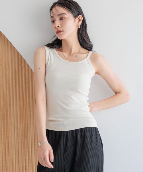 LOWRYS FARM アシメカップ付きノースリーブ ナチュラル FREE ウィメンズインナー ローリーズファーム 288810 and ST アンドエスティ(旧ドットエスティ) LOWRYS FARM アシメカップ付きノースリーブ ナチュラル FREE ウィメンズインナー ローリーズファーム 288810 and ST アンドエスティ(旧ドットエスティ)