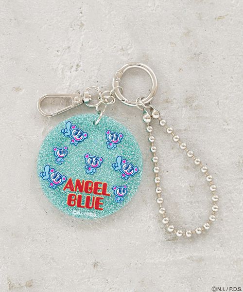 LOWRYS FARM 【Me%】【ANGEL BLUE】ミラーキーホルダー ブルー ウィメンズグッズ_MP ローリーズファーム 289100 and ST アンドエスティ(旧ドットエスティ) LOWRYS FARM 【Me%】【ANGEL BLUE】ミラーキーホルダー ブルー ウィメンズグッズ_MP ローリーズファーム 289100 and ST アンドエスティ(旧ドットエスティ)