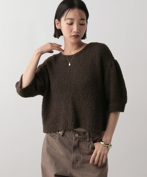 LOWRYS FARM モールニットプルオーバー ブラウン FREE ウィメンズインナー ローリーズファーム 289294 and ST アンドエスティ(旧ドットエスティ) LOWRYS FARM モールニットプルオーバー ブラウン FREE ウィメンズインナー ローリーズファーム 289294 and ST アンドエスティ(旧ドットエスティ)