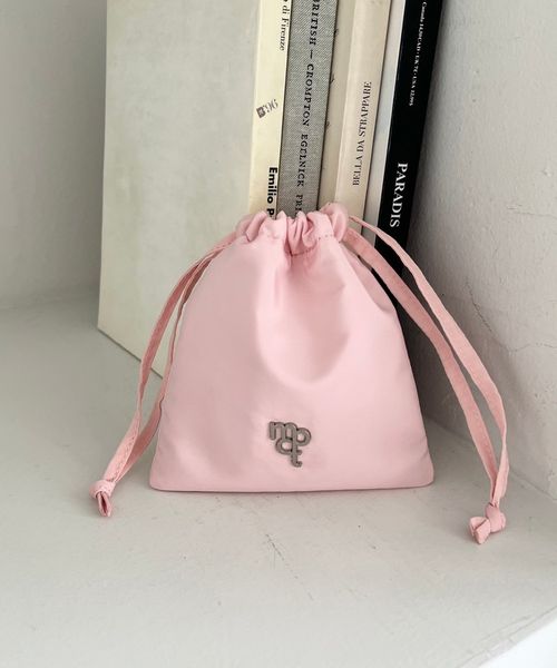 LOWRYS FARM 【Me%】ロゴキンチャクポーチ ピンク ウィメンズグッズ_MP ローリーズファーム 289819 and ST アンドエスティ(旧ドットエスティ) LOWRYS FARM 【Me%】ロゴキンチャクポーチ ピンク ウィメンズグッズ_MP ローリーズファーム 289819 and ST アンドエスティ(旧ドットエスティ)