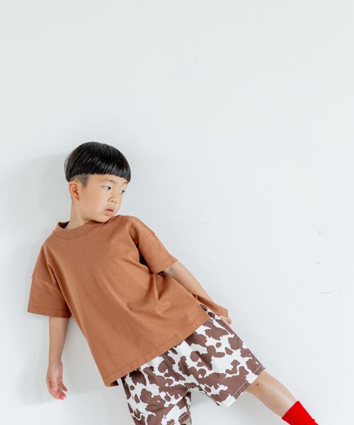 LOWRYS FARM 【KIDS】USAチュニックT ベージュ キッズ ローリーズファーム 290075 and ST アンドエスティ(旧ドットエスティ) LOWRYS FARM 【KIDS】USAチュニックT ベージュ キッズ ローリーズファーム 290075 and ST アンドエスティ(旧ドットエスティ)