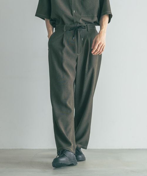 LOWRYS FARM 【SETUP可能】【MEN】ホップサックイージーパンツ シルバー M メンズ ローリーズファーム 290343 and ST アンドエスティ(旧ドットエスティ) LOWRYS FARM 【SETUP可能】【MEN】ホップサックイージーパンツ シルバー M メンズ ローリーズファーム 290343 and ST アンドエスティ(旧ドットエスティ)