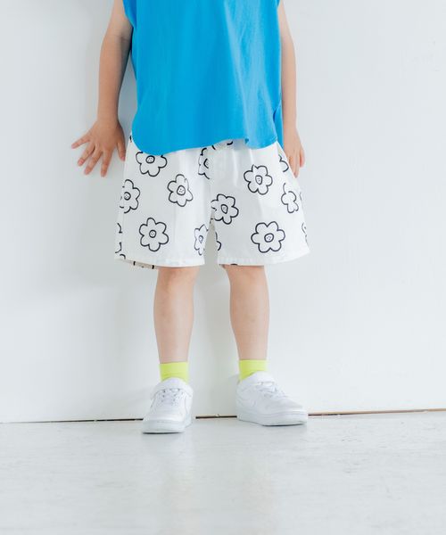 LOWRYS FARM 【KIDS】デッキショートパンツ オフホワイト キッズ ローリーズファーム 290699 and ST アンドエスティ(旧ドットエスティ) LOWRYS FARM 【KIDS】デッキショートパンツ オフホワイト キッズ ローリーズファーム 290699 and ST アンドエスティ(旧ドットエスティ)