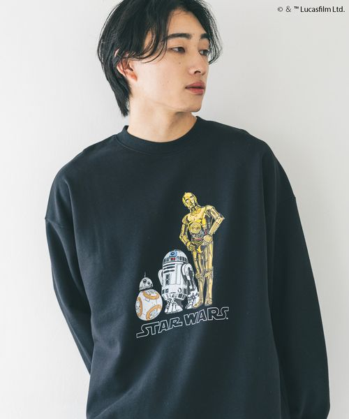 LOWRYS FARM 【UNISEX】【STAR WARS】ウラケ ブラック L メンズ ローリーズファーム 291001 and ST アンドエスティ(旧ドットエスティ) LOWRYS FARM 【UNISEX】【STAR WARS】ウラケ ブラック L メンズ ローリーズファーム 291001 and ST アンドエスティ(旧ドットエスティ)