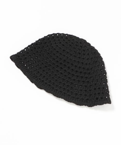 LOWRYS FARM スカシアミサーモHAT ブラック ウィメンズグッズ ローリーズファーム 291585 and ST アンドエスティ(旧ドットエスティ) LOWRYS FARM スカシアミサーモHAT ブラック ウィメンズグッズ ローリーズファーム 291585 and ST アンドエスティ(旧ドットエスティ)