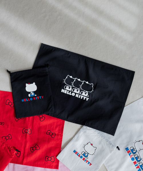 LOWRYS FARM KIDS 【HELLO KITTY】 ランチセット ブラック キッズ ローリーズファーム 293910 and ST アンドエスティ(旧ドットエスティ) LOWRYS FARM KIDS 【HELLO KITTY】 ランチセット ブラック キッズ ローリーズファーム 293910 and ST アンドエスティ(旧ドットエスティ)
