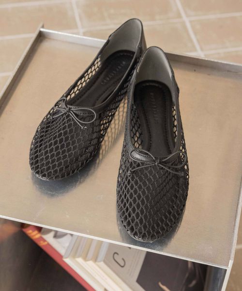 LOWRYS FARM シースルーバレエシューズ ブラック L ウィメンズグッズ ローリーズファーム 302709 and ST アンドエスティ(旧ドットエスティ) LOWRYS FARM シースルーバレエシューズ ブラック L ウィメンズグッズ ローリーズファーム 302709 and ST アンドエスティ(旧ドットエスティ)