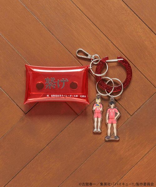 LOWRYS FARM 【Me%】【ハイキュー!!】キーチャーム付きクリアポーチ レッド ウィメンズグッズ_MP ローリーズファーム 314604 and ST アンドエスティ(旧ドットエスティ) LOWRYS FARM 【Me%】【ハイキュー!!】キーチャーム付きクリアポーチ レッド ウィメンズグッズ_MP ローリーズファーム 314604 and ST アンドエスティ(旧ドットエスティ)