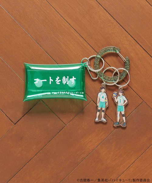 LOWRYS FARM 【Me%】【ハイキュー!!】キーチャーム付きクリアポーチ ライトブルー ウィメンズグッズ_MP ローリーズファーム 314604 and ST アンドエスティ(旧ドットエスティ) LOWRYS FARM 【Me%】【ハイキュー!!】キーチャーム付きクリアポーチ ライトブルー ウィメンズグッズ_MP ローリーズファーム 314604 and ST アンドエスティ(旧ドットエスティ)