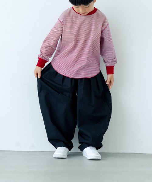 LOWRYS FARM 【KIDS】タックバルーンパンツ ライトグレー キッズ ローリーズファーム 319793 and ST アンドエスティ(旧ドットエスティ) LOWRYS FARM 【KIDS】タックバルーンパンツ ライトグレー キッズ ローリーズファーム 319793 and ST アンドエスティ(旧ドットエスティ)