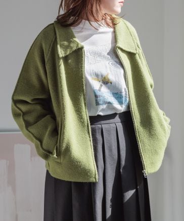 LOWRYS FARM ローリーズファーム トラックラインブルゾン｜Yahoo