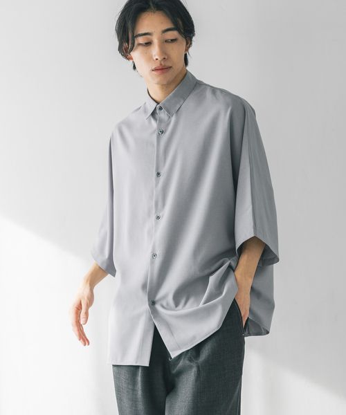 LOWRYS FARM 【追加予約】【SETUP着用可能】【UNISEX】ファンマートロドルマンシャツSS ライトグレー M メンズ ローリーズファーム 321418 and ST アンドエスティ(旧ドットエスティ) LOWRYS FARM 【追加予約】【SETUP着用可能】【UNISEX】ファンマートロドルマンシャツSS ライトグレー M メンズ ローリーズファーム 321418 and ST アンドエスティ(旧ドットエスティ)