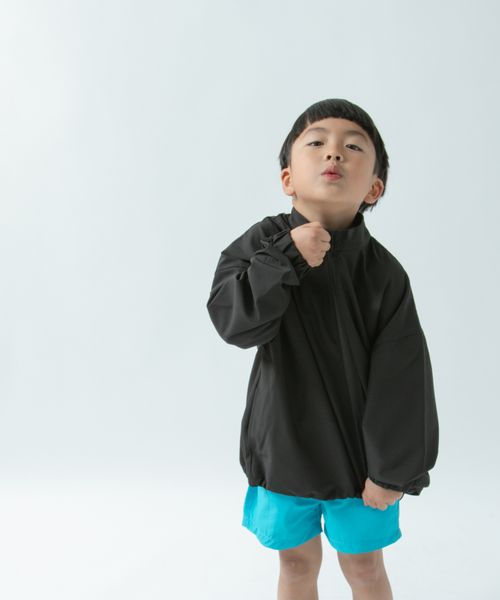 LOWRYS FARM 【KIDS】SWIMワイドラッシュガード ブラック キッズ ローリーズファーム 323894 and ST アンドエスティ(旧ドットエスティ) LOWRYS FARM 【KIDS】SWIMワイドラッシュガード ブラック キッズ ローリーズファーム 323894 and ST アンドエスティ(旧ドットエスティ)